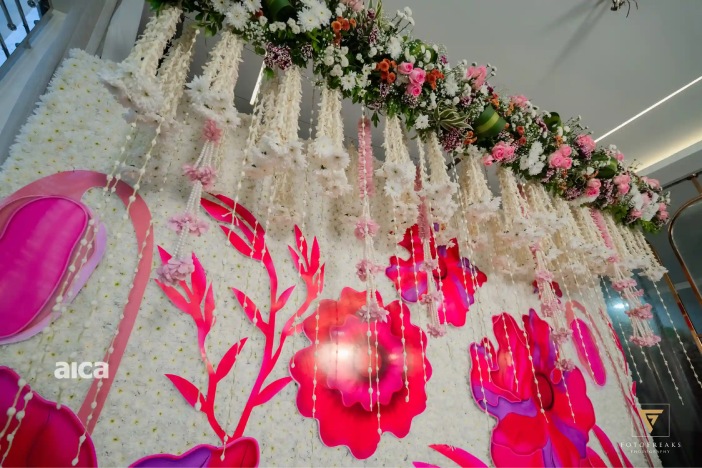 Elegant Pellikuthuru Stage by AICA Events
